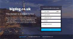 Desktop Screenshot of bigdog.co.uk